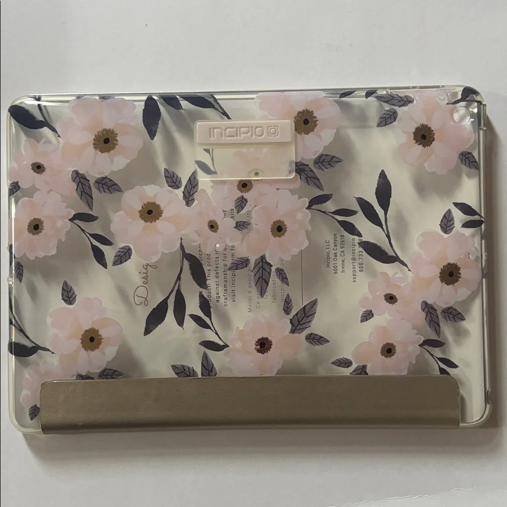 Incipio Design Series | Gold & Floral Design New iPad 9.7 2017 Girly Work Vibes